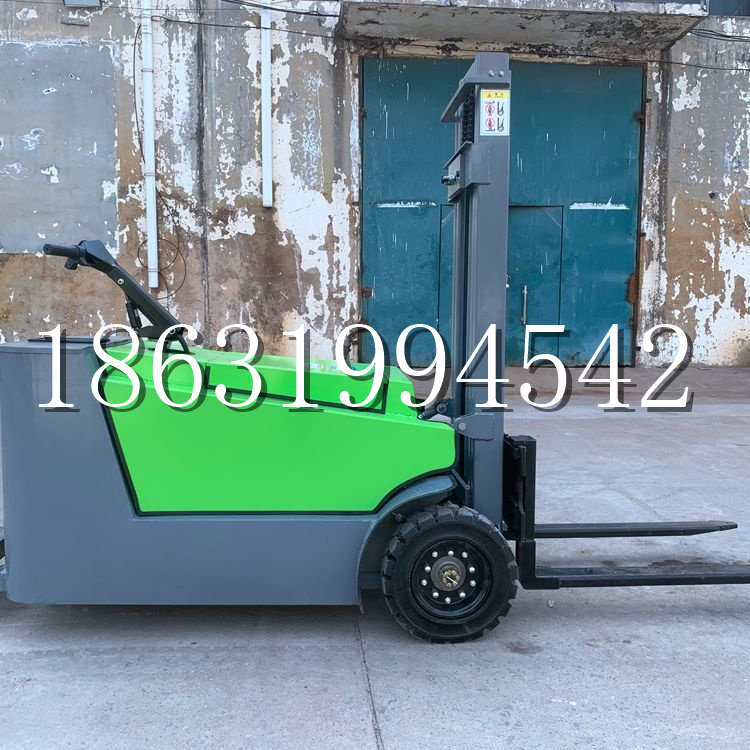 唐山市小型电动叉车1吨2吨步行站驾式电瓶堆高充电装卸车液压升降车铲车
